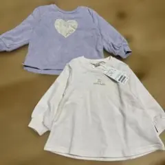 プティマイン　長袖トップス　トレーナーまとめ売り　90 100 保育園通園着