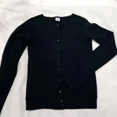 プチバトー　カーディガン　カットソー　サイズXS　ブラック　未使用
