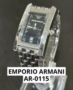 エンポリオアルマーニ AR0115 黒文字盤 EMPORIO ARMANIのサムネイル