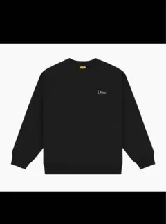 Dime ブラック スウェット クラシックフィット