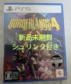 【新品】PS5 (初回特典付)ボーダーランズ4 通常版