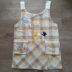 エプロン　保育士　プー