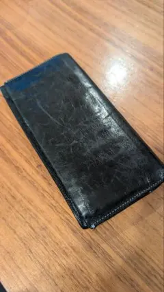 Paul Smith 長財布 ブラック カンガルーレザー