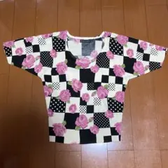 セシルマクビー　花柄　セーター　秋服