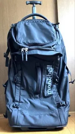 mont-bell ウィリーバッグ 60 黒 キャリーバック - メルカリ