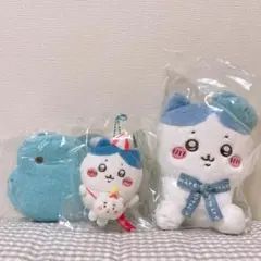 【新品】東京みやげ お座り　ちいかわらんど うきうき　ポシェット　ハチワレ　３点
