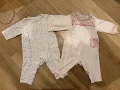 【２枚セット】70サイズ　日本製　赤ちゃんの城ロンパース