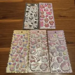 もちもちマシュマロシール　 サンリオ ハローキティ 5種セット