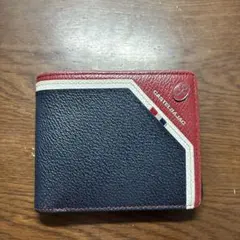 CASTELBAJAC レザー カードケース ネイビー