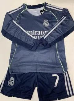 130cmレアル・マドリード新モデル ロナウド　子供サッカーユニフォーム