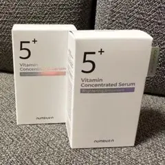 numbuz:n 5+ Vitamin Concentrated Serum2本