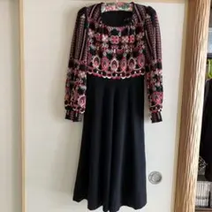 総刺繍　オーダーワンピース