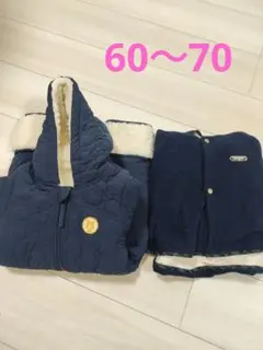 ベビー　防寒具　ポンチョ