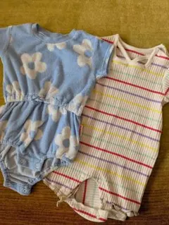 BREEZE/ブリーズ ロンパース2枚セット 70cm