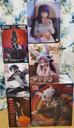 プライズフィギュアまとめ売り 6個セット