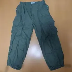 【RAGEBLUE】 リネンレーヨン ノルマンディーミリタリーカーゴパンツ