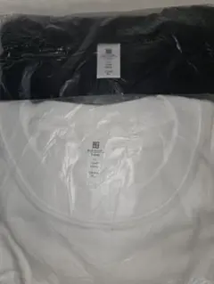 ホワイトと ブラック Tシャツ LLサイズ 2枚セット