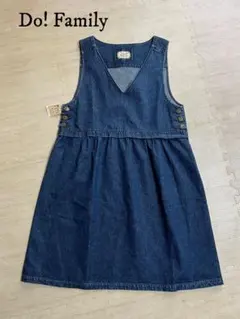 新品★ Do! Family デニムVネックワンピース　日本製