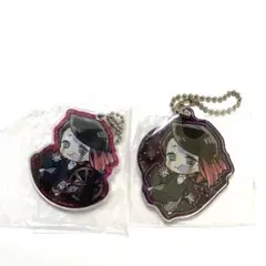 鬼滅の刃　ぴたでふぉめ　アクリルキーホルダー　魘夢