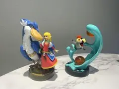 amiibo ゼルダ&ロフトバードスカイウォードソー　　スプラトゥーン3コジャケ