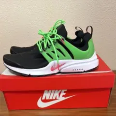 29cm!! 新品未使用！NIKE エアプレスト黒緑ピンク