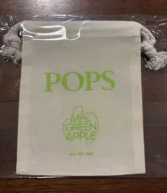 Mrs. GREEN APPLE POPS 巾着　タワレコ