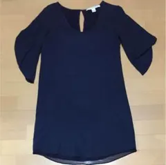 SALE！DVF ネイビーワンピース ダイアンフォンファステンバーグ