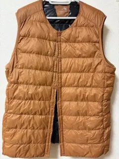 ウォッシャブルダウン ベスト 3L ブラウン