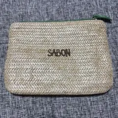 SABON ポーチ ストロー素材のサムネイル