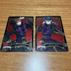 ツイステッドワンダーランド　ツイステ　メタカ2  メタルカード　エース　デュース