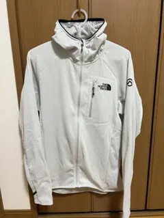 美品 ノースフェイス エクスペディショングリッドフリースフルジップフーディー M