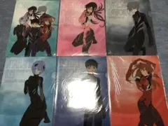 【送料込み】エヴァ ローソン クリアファイル 全6種コンプセット