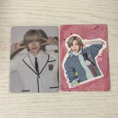 道枝駿佑 HARDWORKファミクラ盤 トレカ フレークシール