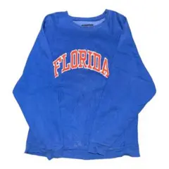 STEVE & BARRY'S FLORIDA 90s スウェット 青 オレンジのサムネイル