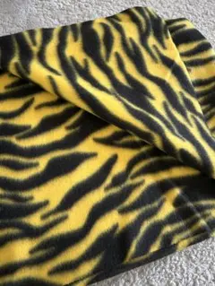 節分　鬼のパンツ作りにぴったり！！トラ柄フリース生地