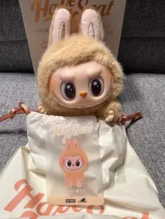 【正規品】LABUBU ハブアシート BABA 整ったお顔 ぬいぐるみ