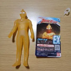 ウルトラヒーローシリーズ　EX グリッターティガ ソフビ　ウルトラマン