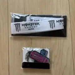 MONSTER ENERGY キーホルダーとネックストラップ セット