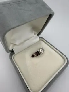 Cartier LOVEリング 750 WG 5.2g#46/幅約5.5mmのサムネイル