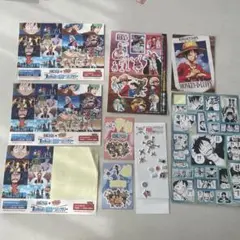 ワンピース モンキー・D・ルフィ ステッカーセット