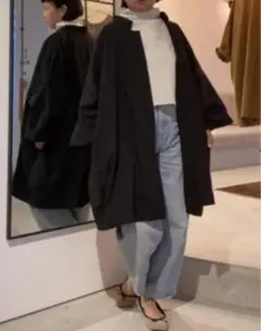 ito fukuoka オーバーコート　チャコールグレー　normal