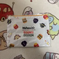 【匿名配送】マクドナルド　2025 福袋　BEAMS DESIGNポーチ