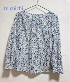 新品タグ付【テチチ】前後2way ブラウス 花柄