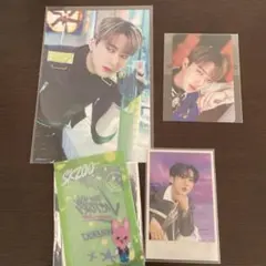 スキズ　skzooカフェ チャンビン　トゥエッキ　ラントレ