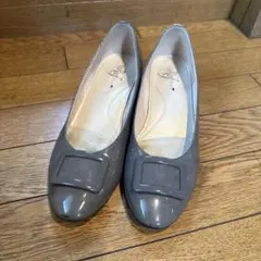 unReef レインパンプス　グレー　エナメルのサムネイル