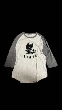 キャラクターグラフィック七分袖カットソー