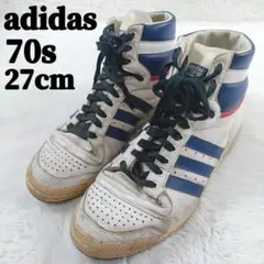 極希少✨70s adidas TOP TEN スニーカー モロッコ製 27cm