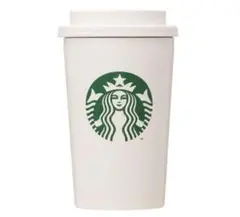 【新品】ステンレスTOGOカップタンブラーマットホワイト355ml