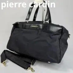 ACE社＋pierre cardin ナイロンボストンバッグ 黒 2way - メルカリ