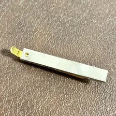 Christian Dior ネクタイピン シンプル ロゴ ゴールド シルバー